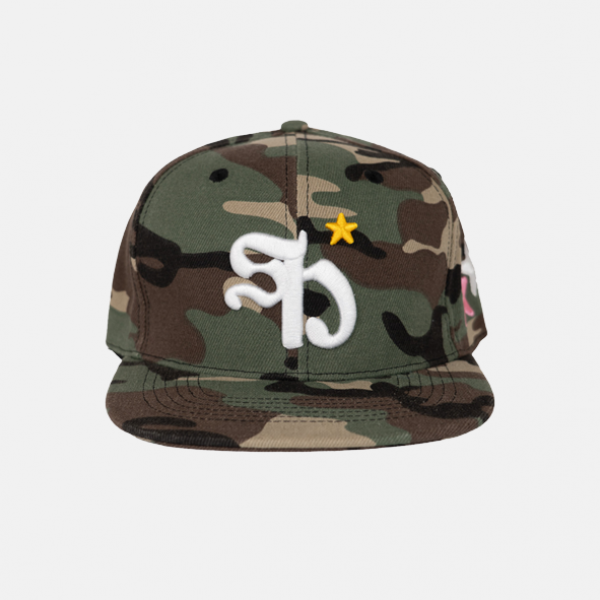틴스튜디오,Shun Logo Eyes Cap [camo]